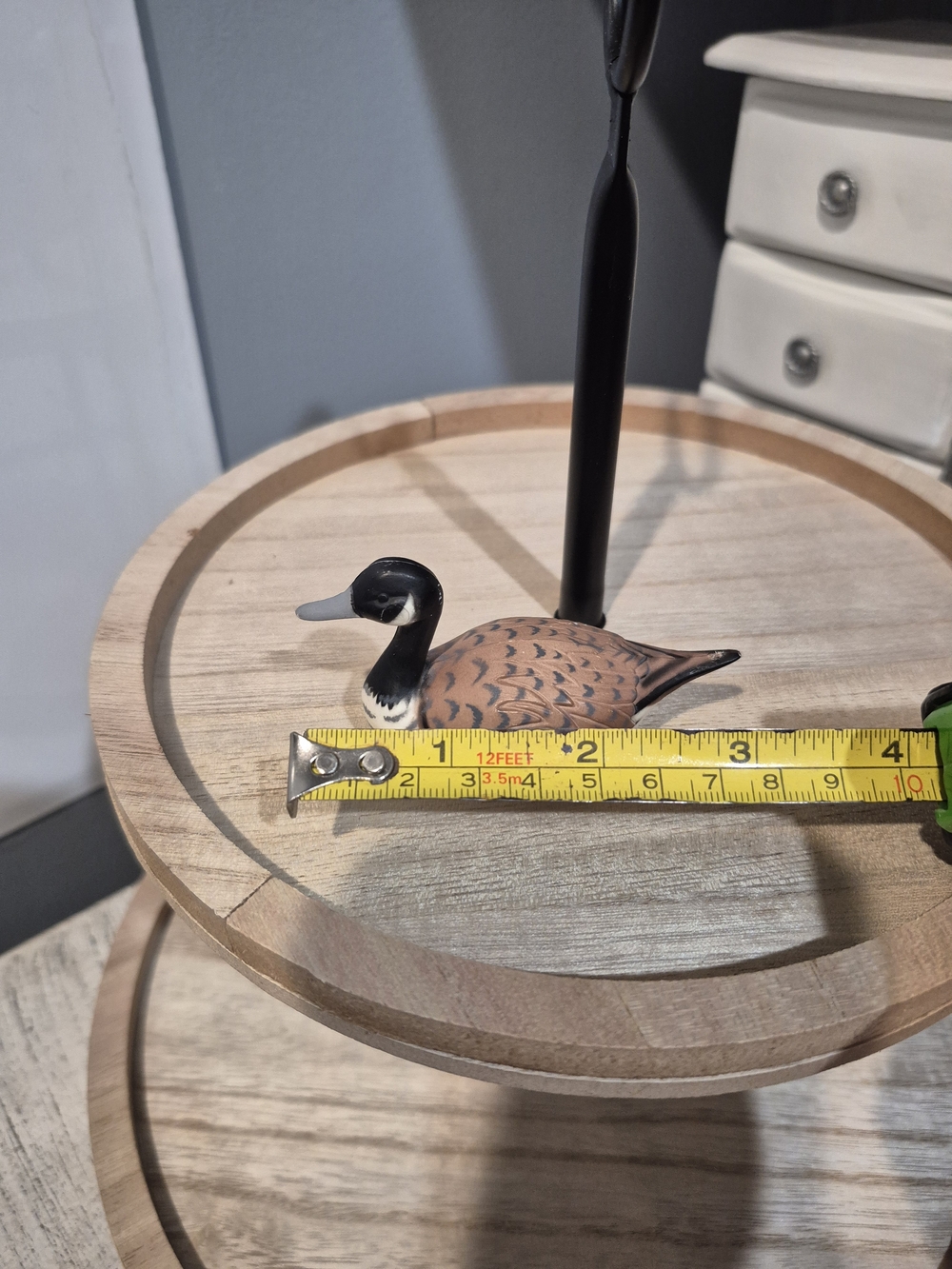 Vintage Enesco 1980s Canada Goose Resin Figurine Mini 3.25inches - Picture 11 of 11